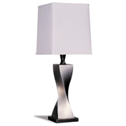 Alternative view of Keene 30-inch Tapered Shade Table Lamp Silver (Set of 2)