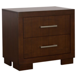 Alternative view of Jessica 2-drawer Nightstand Cappuccino