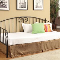 Grover Metal Twin Daybed Black