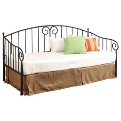 Alternative view of Grover Metal Twin Daybed Black