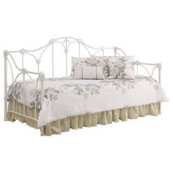 Alternative view of Halladay Metal Twin Daybed White