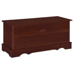 Alternative view of Paula Cedar Chest Warm Brown
