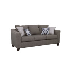 Alternative view of Salizar Upholstered Flared Arm Sofa Charcoal Grey