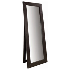 Alternative view of Toga 28 x 72 Inch Wood Standing Floor Mirror Cappuccino
