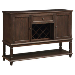 Alternative view of Parkins 2-door Sideboard Buffet Cabinet Rustic Espresso