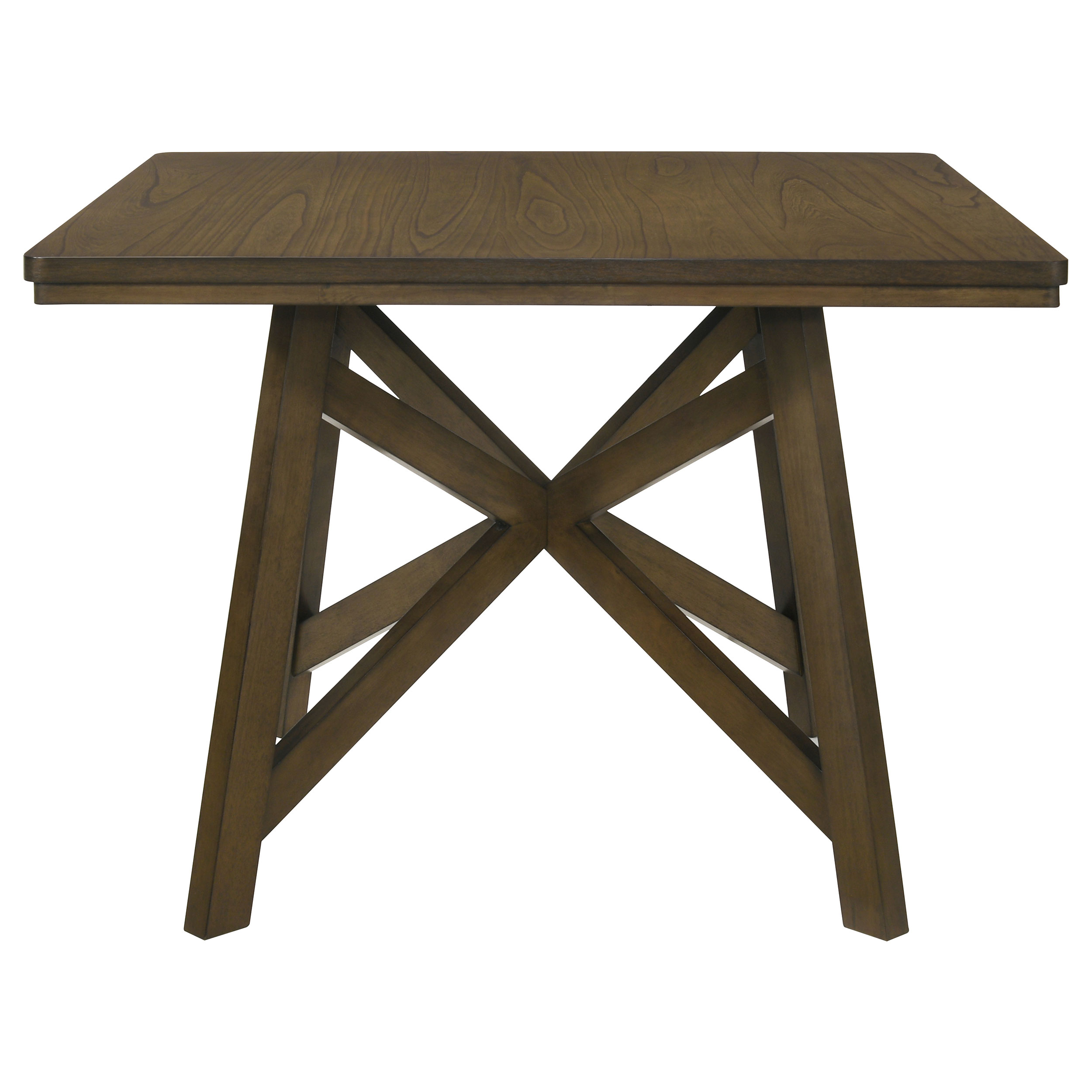 Canfield 47-inch Square Counter Height Dining Table Brown - Image 4