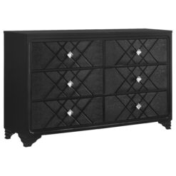 Alternative view of Penelope 6-drawer Dresser Midnight Star