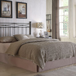 Lane Metal Queen or Full Open Frame Headboard Rustic Bronze