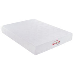 Key 10" Queen Memory Foam Mattress White
