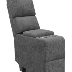 Bahrain Upholstered Console Charcoal