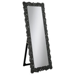Alternative view of Mckay 24 x 63 Inch Acrylic Frame Standing Mirror Smokey Grey